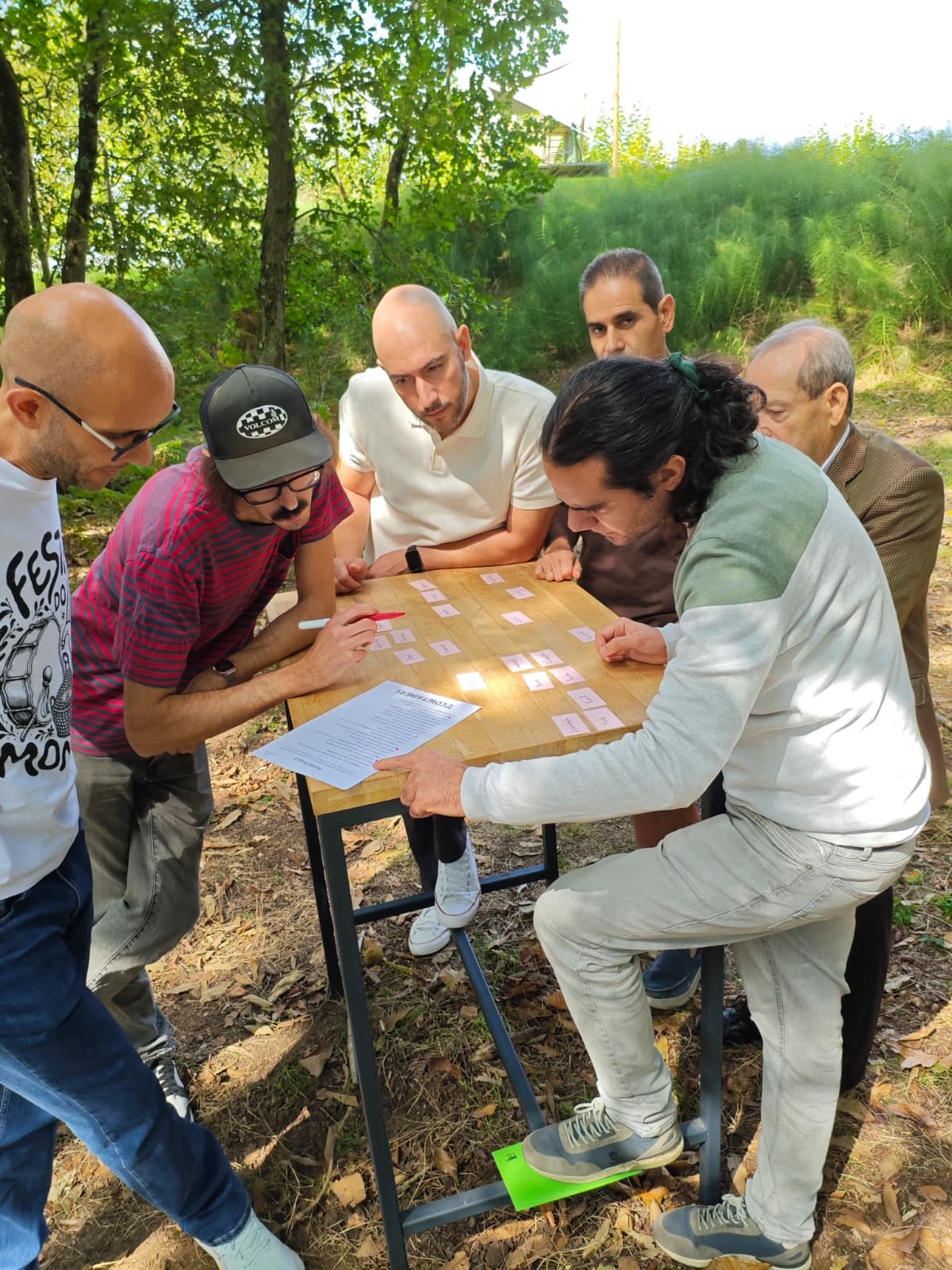 Dinámica de tarjetas del equipo ISTRAM al aire libre
